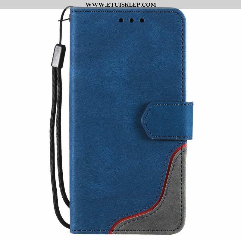 Etui Folio do Samsung Galaxy S22 Ultra 5G Fala W Dotyku Skóry